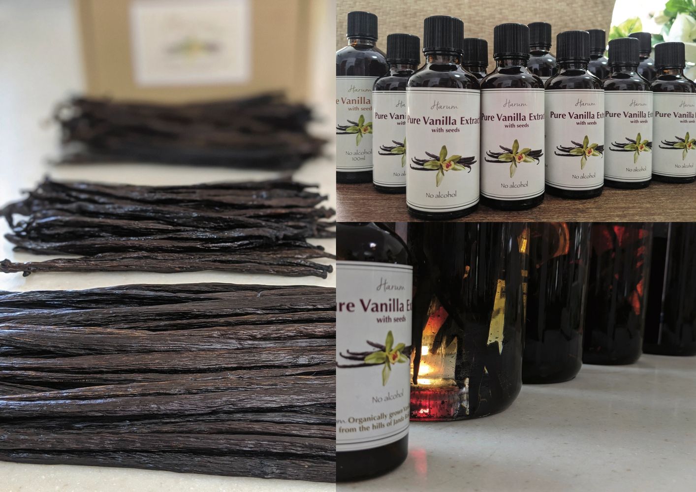 Intrinsic Global Vanilla, Vanilla Extract, Vanilla Beans, Vanilla